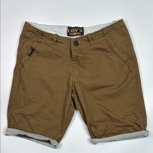 Levi's Red Tab Khaki Chino Shorts Size 32